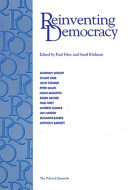 Reinventing democracy / edited by Paul Hirst and Sunil Khilnani.