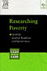Researching poverty / edited by Jonathan Bradshaw and Roy Sainsbury.