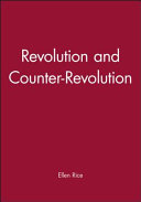 Revolution and counter-revolution / edited by E.E. Rice.