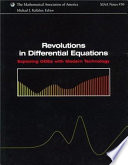Revolutions in differential equations : exploring ODEs with modern technology / edited by Michael J. Kallaher.