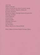 Self-organised / Stine Hebert & Anne Szefer Karlsen (eds.).