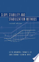 Slope stability and stabilization / Lee Abramson ... [et al.].