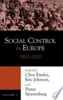 Social control in Europe.