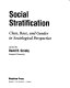Social stratification : class, race and gender in sociological perspective