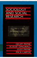 Sociology and social research / Geoff Payne ... (et al.).