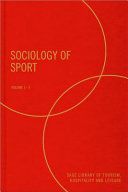 Sociology of sport / edited by Richard Giulianotti.