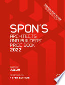 Spon's architects' and builders' price book edited by AECOM.