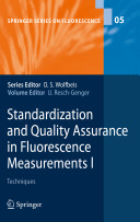 Standardization and quality assurance in fluorescence measurements. volume editor, Ute Resch-Genger.