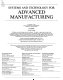Systems and technology for advanced manufacturing / Keith M. Gardiner, editor.