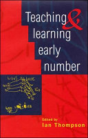 Teaching and learning early number / edited by Ian Thompson.