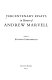 Tercentenary essays in honor of Andrew Marvell.