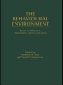 The Behavioural environment : essays in reflection, application and re-evaluation / edited by Frederick W. Boal and David N. Livingstone.