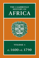 The Cambridge history of Africa / edited by Richard Gray.
