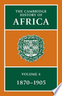The Cambridge history of Africa edited by Roland Oliver and G.N. Sanderson.