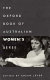 The Oxford book of Australian women's verse / edited by Susan Lever.
