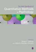 The SAGE handbook of quantitative methods in psychology / edited by Roger E. Millsap and Albert Maydeu-Olivares.