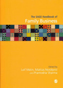 The Sage handbook of family business / edited by Leif Melin, Mattias Nordqvist and Pramodita Sharma.