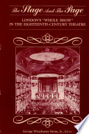 The Stage and the page : London's 'whole show' in the eighteenth-century theatre / edited by Geo. Winchester Stone, Jr.