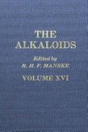 The alkaloids, chemistry and physiology / edited by R.H.F. Manske.