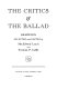 The critics and the ballad : readings / selected and edited by MacEdward Leach and Tristam P. Coffin.