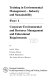 Training in environmental management : industry and sustainability by John P. Ulhøi, Henning Madsen, Páll M. Rikhardsson.
