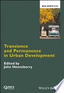 Transience and permanence in urban development edited by John Henneberry.