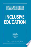 World yearbook of education edited by Harry Daniels and Philip Garner.