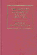 The History of sport in Britain, 1880-1914 / : Vol 1: The varieties of sport / edited by Martin Polley.