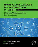 Handbook of blockchain, digital finance, and inclusion. edited by David Lee Kuo Chen, Robert Deng.