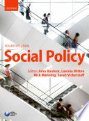 Social policy / edited by John Baldock ... [et al.].