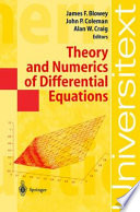 Theory and numerics of differential equations : Durham 2000 / James F. Blowey, John P. Coleman, Alan W. Craig, editors.