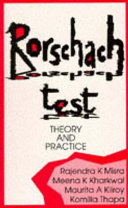 Rorschach test : theory and practice / Rajendra K. Misra ... [et al.] ; with an introduction by Paul M. Lerner.