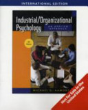 Industrial/organizational psychology : an applied approach / Michael G. Aamodt.