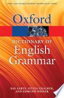 The Oxford dictionary of English grammar.