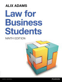 Law for business students Alix Adams.