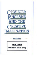 Chaucer, Langland and the creative imagination / David Aers.