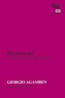 Stanzas : word and phantasm in Western culture / Giorgio Agamben ; translated by Ronald L. Martinez.