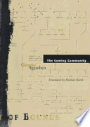 The coming community / Giorgio Agamben ; translated by Michael Hardt.