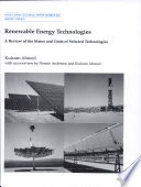 Renewable energy technologies : a review of the status and costs of selected technologies / Kulsum Ahmed ; with an overview by Dennis Anderson and Kulsum Ahmed.