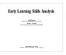 Early learning skills analysis / Mel Ainscow, David A. Tweddle.