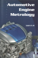 Automotive engine metrology / Salah H.R. Ali.