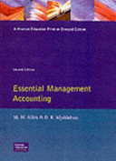 Essential management accounting / M.W. Allen, D.R. Myddelton.