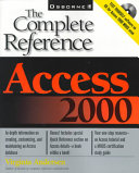 Access 2000 : the complete reference / Virginia Andersen.