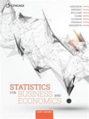 Statistics for business and economics / David R. Anderson ... [et al.].