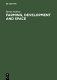Farming, development and space : a world agricultural geography / Bernd Andreae ; translated from the German by Howard F. Gregor.