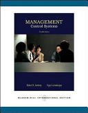 Management control systems / Robert N. Anthony, Vijay Govindarajan.