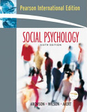 Social psychology / Elliot Aronson, Timothy D. Wilson, Robin M. Akert.