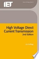 High voltage direct current transmission / Jos Arrillaga.