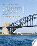 Engineering materials 1 an introduction to their properties and applications / by Michael F. Ashby and David R.H. Jones.
