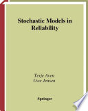 Stochastic models in reliability / Terje Aven, Uwe Jensen.